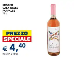 Esselunga Rosato Cala delle Farfalle offerta