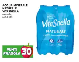 Esselunga Acqua minerale naturale Vitasnella offerta