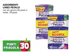 Esselunga Assorbenti Lines Petalo offerta