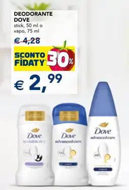 Esselunga Deodorante Dove offerta