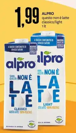 PRO7 Supermercati Alpro questo non è latte classico/light offerta