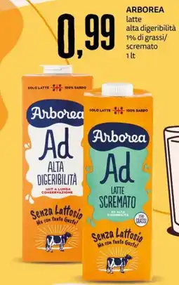 PRO7 Supermercati Arborea latte alta digeribilità offerta