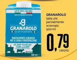 PRO7 Supermercati Granarolo latte uht parzialmente scremato offerta