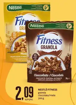 PRO7 Supermercati Nestlé Fitness granola cioccolato/miele offerta