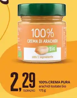 PRO7 Supermercati 100% crema di arachidi bio offerta