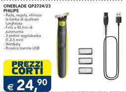 Esselunga OneBlade QP2724/23 Philips offerta
