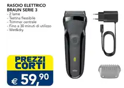 Esselunga Rasoio elettrico Braun Serie 3 offerta