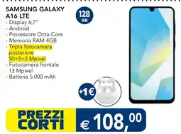 Esselunga Samsung Galaxy A16 LTE offerta
