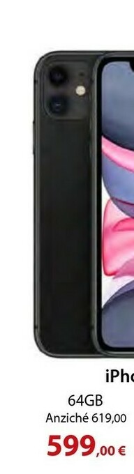 Iphone 11 64gb nero