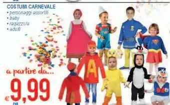 MD Discount Costumi carnevale bambini offerta