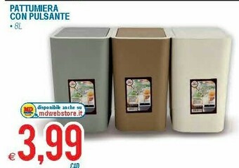 MD Discount Pattumiera offerta