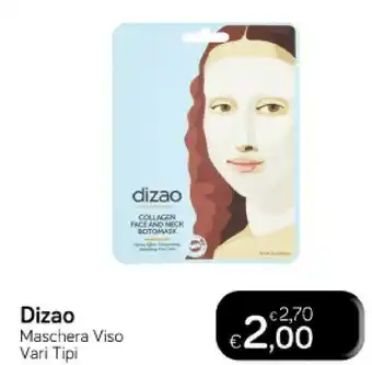 Idea bellezza Dizao maschera viso offerta