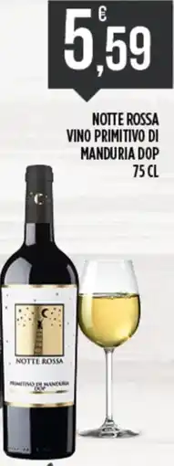 Euroesse Notte Rossa Vino Primitivo di Manduria Dop offerta