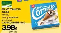 Superconti Gelato Cornetto Algida offerta