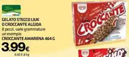 Superconti GELATO STECCO LIUK O CROCCANTE ALGIDA offerta