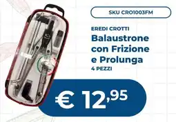 Mornati Paglia Eredi Crotti Balaustone con Frizione e Prolunga offerta