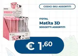 Mornati Paglia Itotal Matita 3D offerta