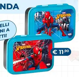 Mornati Paglia Spider-Man Portamerenda offerta