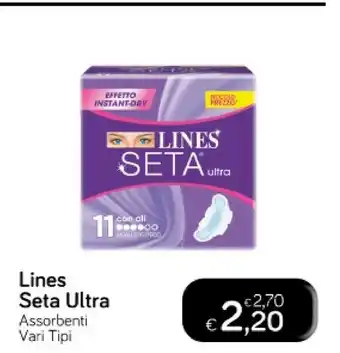 Seta ultra assorbenti