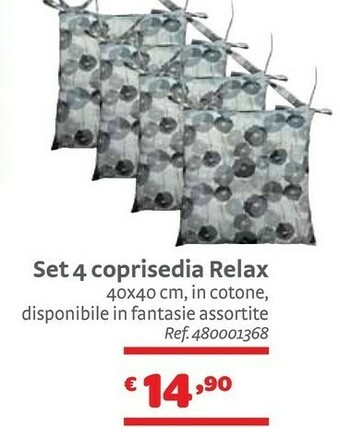 Set 4 coprisedia relax