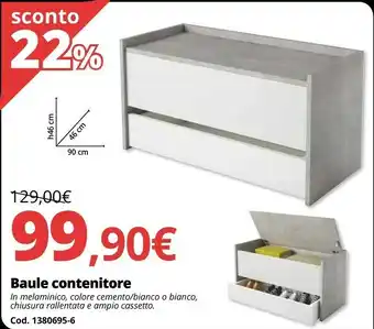 Brico Io Baule contenitore offerta