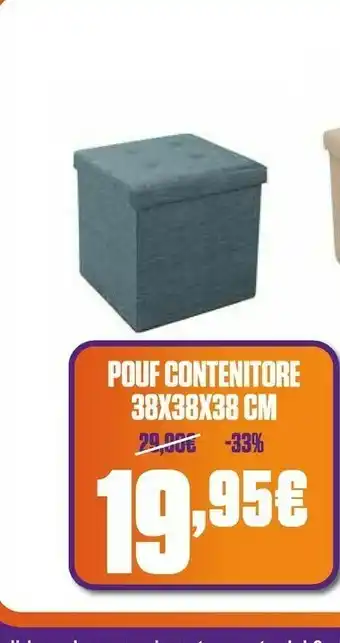 Brico Io Pouf contenitore offerta