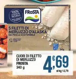Maxi Sidis Cuori di filetto di merluzzo Frosta offerta