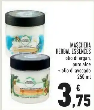 Conad Argan oil of morocco maschera per capelli donne 250 ml offerta