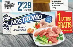 Maxi Sidis Tonno al Naturale Nostromo offerta