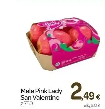 Carrefour Express San valentino mele pink lady offerta