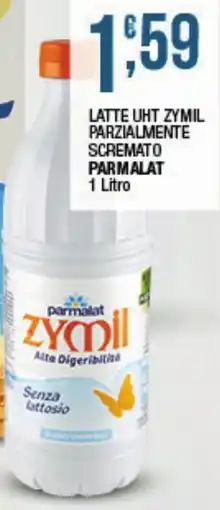 Maxi Sidis Latte UHT Zymil parzialmente scremato Parmalat offerta