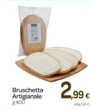 Bruschetta artigianale