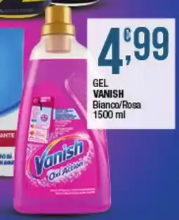Maxi Sidis Vanish Gel Bianco/Rosa offerta