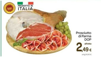 Carrefour Express Prosciutto di parma dop offerta