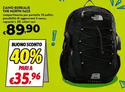 Bennet Zaino Borealis The North Face offerta