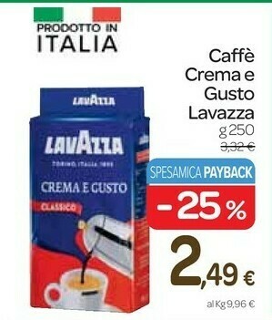 Carrefour Express Lavazza - caffè crema e gusto offerta