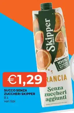 Mercatò Succo senza zuccheri Skipper offerta