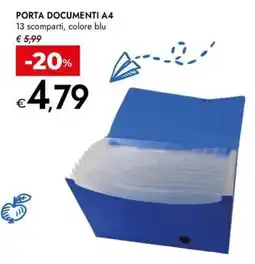 Bennet Porta documenti A4 offerta