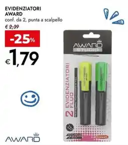 Bennet Evidenziatori Award offerta