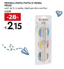 Bennet Pennelli Primo offerta
