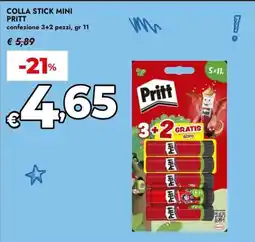 Bennet Colla stick mini Pritt offerta