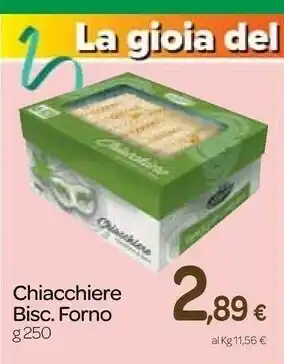 Carrefour Express Chiacchiere bisc. forno offerta
