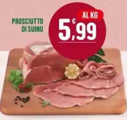 La Mimosa Supermercati Prosciutto di suino offerta