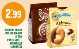 La Mimosa Supermercati Frollini Ricchi Mulino Bianco offerta