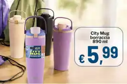 Qui Discount City Mug borraccia offerta