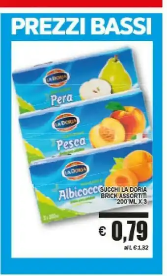La doria albicocca succo e polpa 600 ml