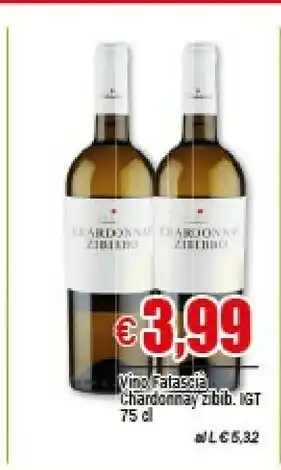 Fatascia chardonnay zibibbo igt 750 ml
