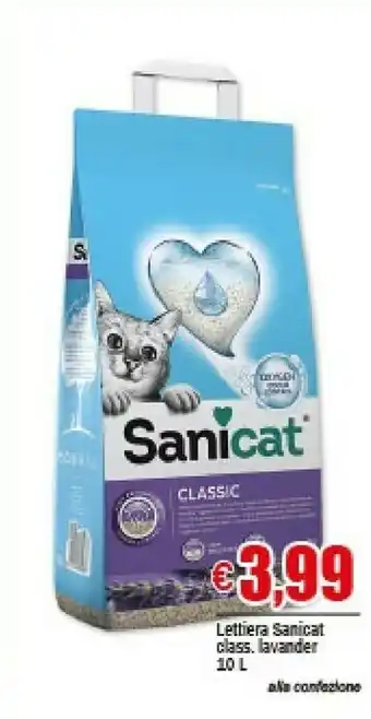 EMMEpiù Lettiera sanicat class lavander offerta