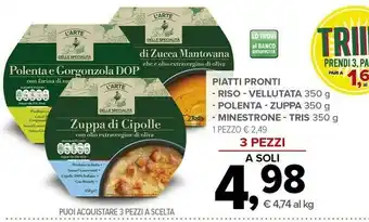 Todis Vellutata di zucca, carote e zenzero 350 g(ml) offerta