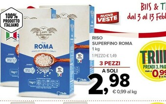 Todis Riso roma offerta